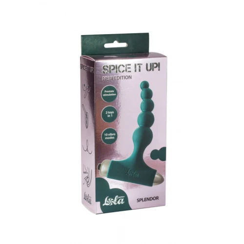 Anale Plug met vibratie Spice it up New Edition Splendor Donkergroen - Afbeelding 3
