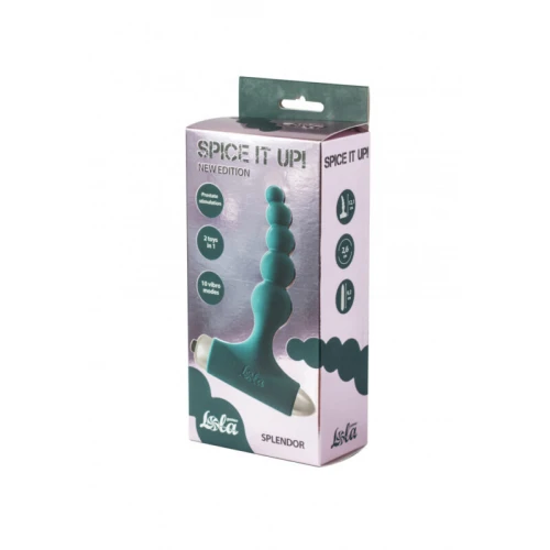Anale Plug met vibratie Spice it up New Edition Splendor Donkergroen - Afbeelding 2