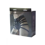 No Mercy - Hotter - Zwart slipje voor strapon met buttplug kit - Harnas - Sekstuigje inclusief anaalplug - Vegan kunstleer - M/L - Zwart - Afbeelding 3