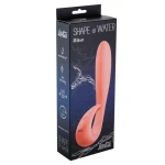 Mini Vibrator - G-Spot Stimulator - Clitoris stimulator - Massager - 100% Silicone - USB Oplaadbaar - Waterdicht (IPX7) - Multispeed - Lola Games - Shape of Water - Wave - Afbeelding 2