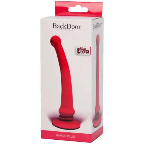 Anaal plug Rapier - Anale stimulator met een glad oppervlak en ronde kop - Lola Toys - BackDoor Edition - Dunne buttplug - Groot - 14cm x 2,5cm - Roze - Afbeelding 2