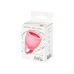 Menstruatiecup - 1 stuks (15 ML) - Medisch silicone - tot 12 uur bescherming - Maat S - Natural Wellness - Magnolia - Roze
