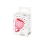 Menstruatiecup - 1 stuks (15 ML) - Medisch silicone - tot 12 uur bescherming - Maat S - Natural Wellness - Magnolia - Roze