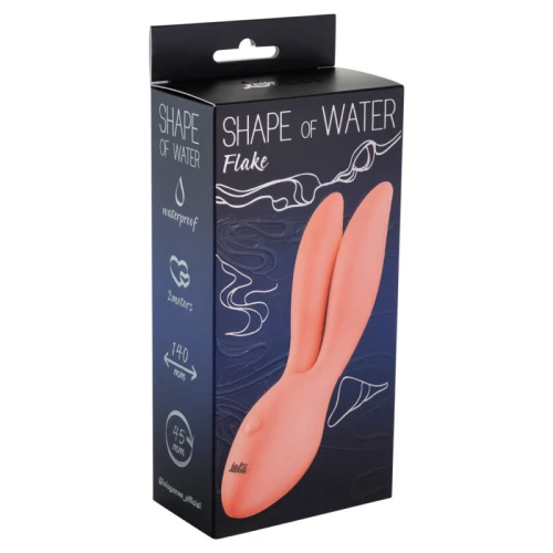 Mini Vibrator - Massager - Clitoris stimulator - 100% Silicone - USB Oplaadbaar - Waterdicht (IPX7) - Multispeed - Lola Games - Shape of Water - Flake - Afbeelding 2