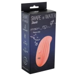 Mini Vibrator - Massager - Clitoris stimulator - 100% Silicone - USB Oplaadbaar - Waterdicht (IPX7) - Multispeed - Lola Games - Shape of Water - Shell - Afbeelding 2