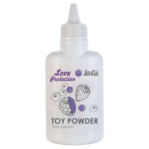 Toy powder - Toy Cleaner - Verzorging seksspeeltjes - Schoonmaken van sexspeeltjes -  Love Protection Wild berries 30g
