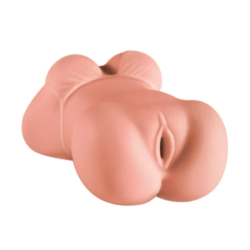 Realistische Plus Size Masturbator - Extra zacht - Interne Textuur - Ftalaatvrij - Luxe verpakking - Satisfaction - Foxy Lady - Lisa - Huidskleur