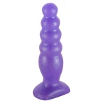 Anaal plug Groot Bubble Plug - Visgraatvormige anale stimulator - Lola Toys - BackDoor Edition - Dunne buttplug - Groot - 12,5cm x 3,2cm - Paars