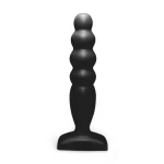 Anaal plug Groot Bubble Plug - Visgraatvormige anale stimulator - Lola Toys - BackDoor Edition - Dunne buttplug - Groot - 12,5cm x 3,2cm - Blauw