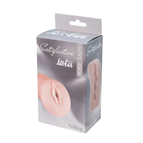 Realistische Masturbator - Extra zacht - Interne Textuur - Ftalaatvrij - Luxe verpakking - Satisfaction - Foxy Lady - Ashley - Huidskleur - Afbeelding 2