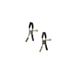 Losse Tepelklemmen - BDSM - Bondage - Luxe Verpakking - Party Hard - Gossip - Zwart