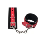 Aanpasbare Handboeien - Verstelbaar - Cuffs - BDSM - Bondage - Luxe Verpakking - Party Hard - Prelude - Rood/Zwart - Afbeelding 4