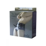 No Mercy - Crazier - Zwart slipje voor strapon met buttplug kit - Harnas - Sekstuigje inclusief anaalplug - Vegan kunstleer - M/L - Zwart - Afbeelding 2