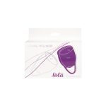 Menstruatiecup kit - 2 stuks (15 ML + 20 ML) - Medisch silicone - tot 12 uur bescherming - Reisverpakking - Maat M + S - Natural Wellness - Tulip - Paars - Afbeelding 2