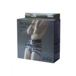 No Mercy - Hotter - Zwart slipje voor strapon met buttplug kit - Harnas - Sekstuigje inclusief anaalplug - Vegan kunstleer - M/L - Zwart - Afbeelding 2