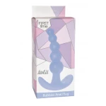 Lola Toys - First Time - Bubbles Anal Plug - Licht gebogen buttplug met Kralen - Anaal Beads Kralen Ketting - Prostaat Stimulatie - P-Spot - 100% Siliconen - Unisex - 11,5cm x 2,6cm - Blauw - Afbeelding 2