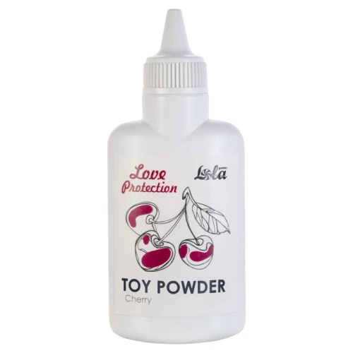 Toy powder - Toy Cleaner - Verzorging seksspeeltjes - Schoonmaken van sexspeeltjes -  Love Protection Cherry 30g