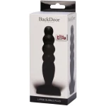 Anaal plug Groot Bubble Plug - Visgraatvormige anale stimulator - Lola Toys - BackDoor Edition - Dunne buttplug - Groot - 12,5cm x 3,2cm - Blauw - Afbeelding 2