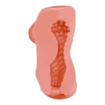 Realistische Plus Size Masturbator - Extra zacht - Interne Textuur - Ftalaatvrij - Luxe verpakking - Satisfaction - Foxy Lady - Lisa - Huidskleur - Afbeelding 3