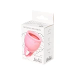 Menstruatiecup - 1 stuks (20 ML) - Medisch silicone - tot 12 uur bescherming - Maat M - Natural Wellness - Magnolia - Roze