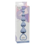 Lola Toys - First Time - Beginner Beads - Buttplug met Kralen - Flexibele Anaal Ballen/ Kralen/ Ketting met handgreep - Anal Beads - Anaalplug 100% Siliconen- Prostaat Stimulatie - P-Spot - Unisex - 18cm x 6cm - Blauw - Afbeelding 2