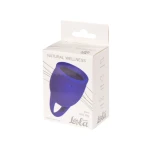 Menstruatiecup - 1 stuks (20 ML) - Medisch silicone - tot 12 uur bescherming - Maat M - Natural Wellness - Iris - Blauw