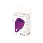 Menstruatiecup - 1 stuks (15 ML) - Medisch silicone - tot 12 uur bescherming - Maat S - Natural Wellness - Tulip - Paars