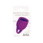 Menstruatiecup - 1 stuks (15 ML) - Medisch silicone - tot 12 uur bescherming - Maat S - Natural Wellness - Tulip - Paars - Afbeelding 2
