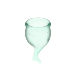 Satisfyer - Feel secure Menstrual Cup - Lichtgroen - Afbeelding 6