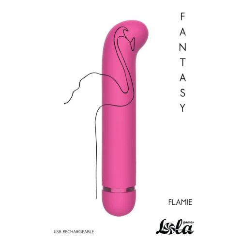 Oplaadbare Vibrator Fantasy Flamie Roze