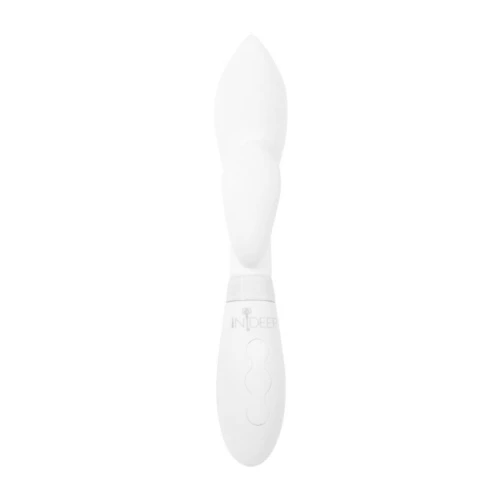 Oplaadbare Vibrator Indeep Juna Wit - Afbeelding 5