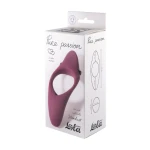 Erectie Vibrerende Cockring Pure Passion Stardust Donkerrood - Afbeelding 2
