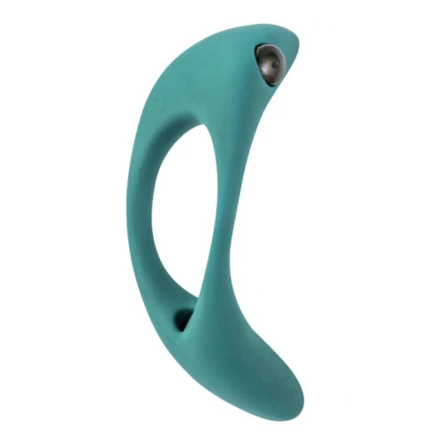 Erectie Vibrerende Cockring Pure Passion Lunar Groen - Afbeelding 5