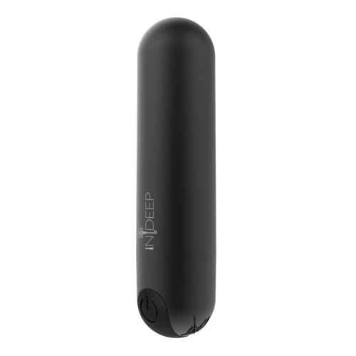 Oplaadbare Vibrerende Mini Vibrator Bullet Indeep Clio Zwart - Afbeelding 6