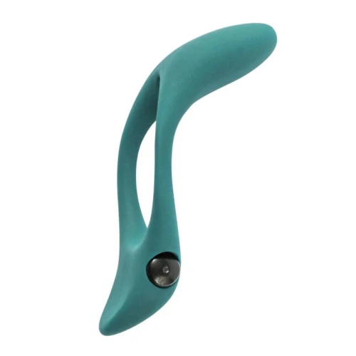 Erectie Vibrerende Cockring Pure Passion Stardust Groen - Afbeelding 5