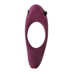 Erectie Vibrerende Cockring Pure Passion Lunar Donkerrood