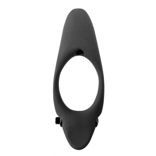 Erectie Vibrerende Cockring Pure Passion Stardust Zwart - Afbeelding 4