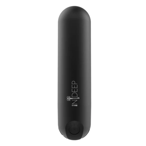 Oplaadbare Vibrerende Mini Vibrator Bullet Indeep Clio Zwart - Afbeelding 5