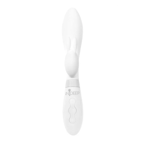 Oplaadbare Vibrator Indeep Theona Wit - Afbeelding 5
