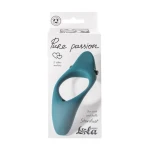 Erectie Vibrerende Cockring Pure Passion Stardust Groen - Afbeelding 3