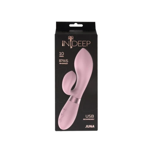 Oplaadbare Vibrator Indeep Juna Roze - Afbeelding 3