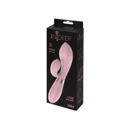 Oplaadbare Vibrator Indeep Juna Roze - Afbeelding 2