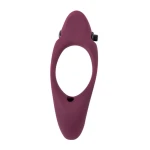 Erectie Vibrerende Cockring Pure Passion Stardust Donkerrood