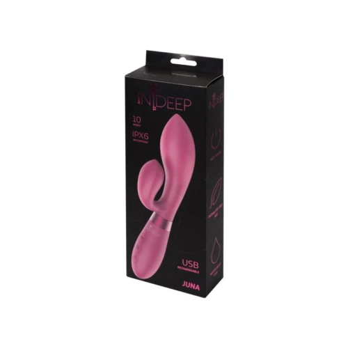 Oplaadbare Vibrator Indeep Juna Magenta - Afbeelding 2