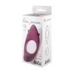 Erectie Vibrerende Cockring Pure Passion Lunar Donkerrood - Afbeelding 2