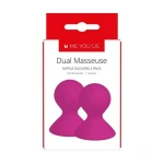 Me You Us Dual Masseuse Silicone Nipple Suckers 2 Pack Paars - Afbeelding 3