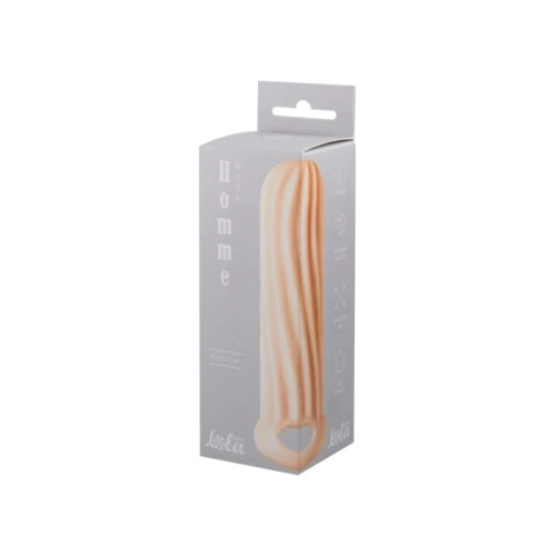 Penis sleeve Homme Wide Lichtroze maat: 11-15 cm - Afbeelding 3