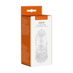 Me You Us Glacier Dual End Stroker Male Masturbator Transparant O - Afbeelding 2