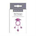 Me You Us Ball Banger Cock Ring Paars - Afbeelding 3