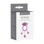 Me You Us Ball Banger Cock Ring Paars - Afbeelding 2